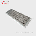 Reinforced Metal Keyboard with Track Ball